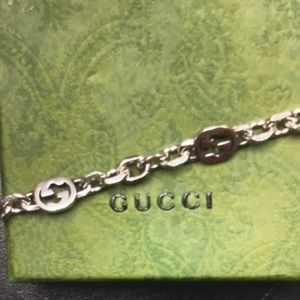 Gucci silver bracelet